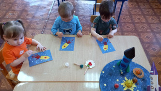 В нашем детском саду прошли мероприятия, посвящённые Дню космонавтики.