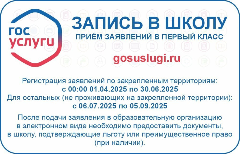 Началась приемная компания в 1 класс Началась приемная компания в 1 класс.